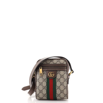 Gucci Ophidia Messenger Bag GG Coated Canvas Mini