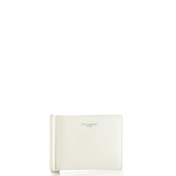 Saint Laurent Bill Clip Wallet Leather