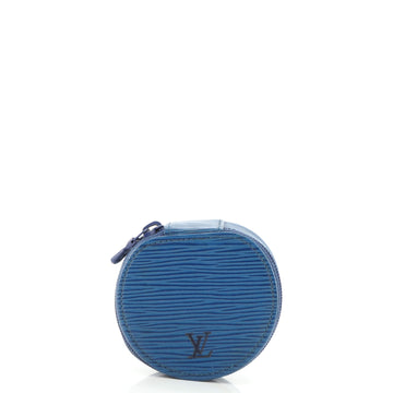 Louis Vuitton Ecrin Bijoux Jewelry Case Epi Leather PM