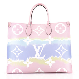 Louis Vuitton OnTheGo Tote Limited Edition Escale Monogram Giant GM