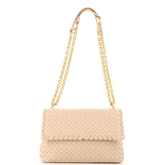 Bottega Veneta Olimpia Crossbody Bag Intrecciato Nappa Small