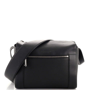 Bottega Veneta Messenger Bag Leather with Rubberized Canvas Medium