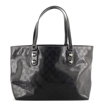 Gucci Studded Tote GG Imprime Medium