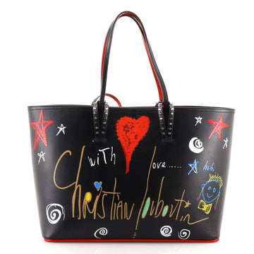 Christian Louboutin Cabata East West Tote Printed Leather Large