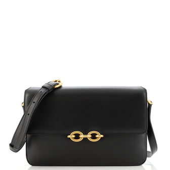 Saint Laurent Le Maillon Shoulder Bag Leather Medium