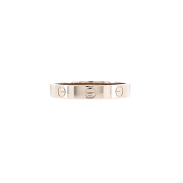 Cartier Love Wedding Band Ring 18K White Gold