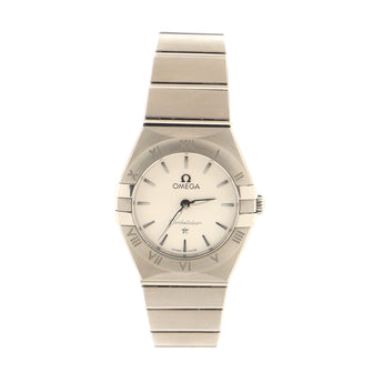 Omega Constellation Quartz Watch Stainless Steel 25