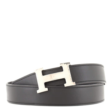 Hermes Constance Martelee H Reversible Belt Leather with Hammered Hardware Medium