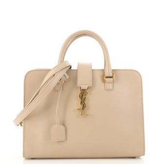 Saint Laurent Monogram Cabas Leather Small
