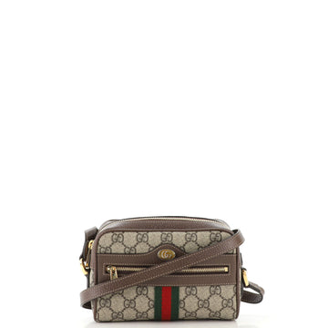 Gucci Ophidia Shoulder Bag GG Coated Canvas Mini