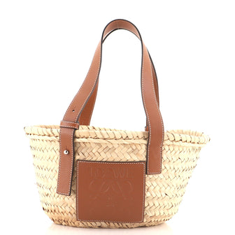 Loewe Basket Tote Raffia Small