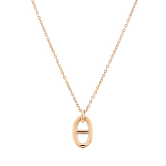 Hermes Farandole Pendant Necklace 18K Rose Gold Small