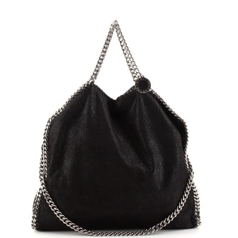 Stella McCartney Falabella Fold Over Bag Shaggy Deer