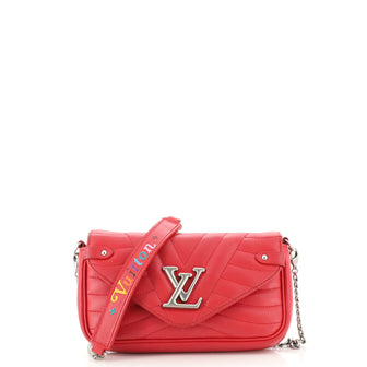 Louis Vuitton New Wave Chain Pochette Quilted Leather