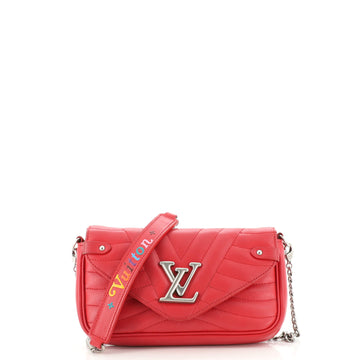 Louis Vuitton New Wave Chain Pochette Quilted Leather
