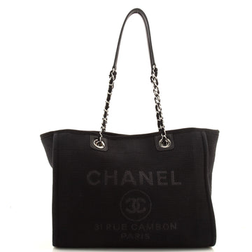 Chanel Deauville Tote Canvas Small