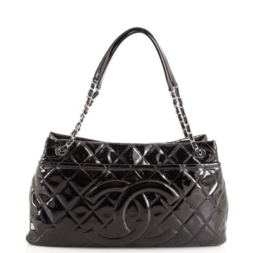 Chanel Timeless CC Soft Tote Quilted Patent Large