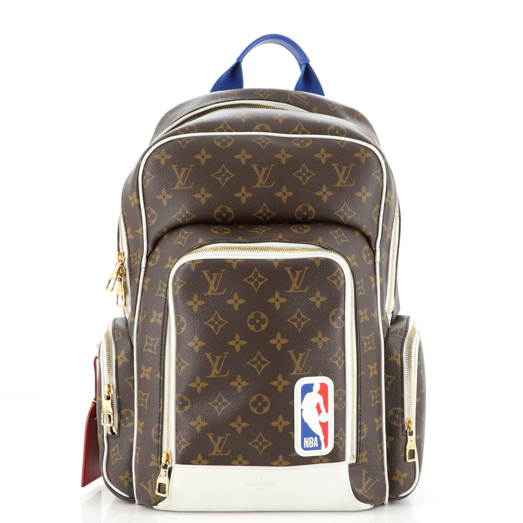 Ba Lô LV x NBA Basketball Backpack đen 45cm best quality