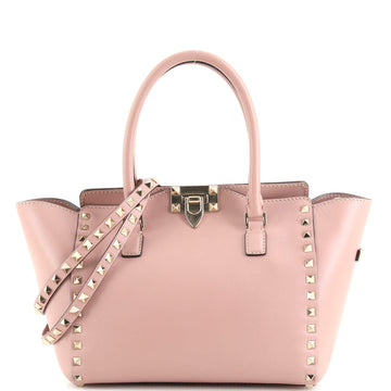Valentino Garavani Rockstud Tote Rigid Leather Small