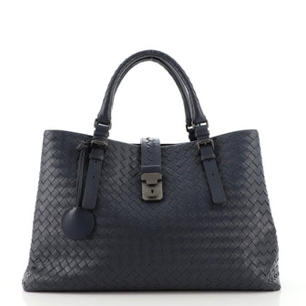 Bottega Veneta Roma Bag Intrecciato Nappa Medium