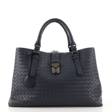 Bottega Veneta Roma Bag Intrecciato Nappa Medium