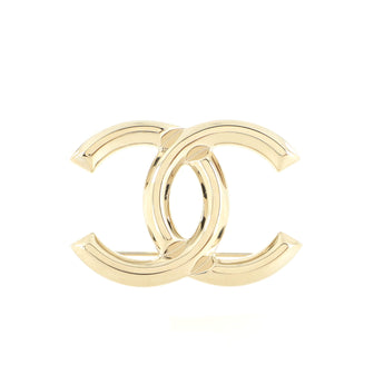 Chanel CC Brooch Metal
