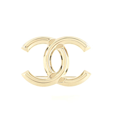 Chanel CC Brooch Metal