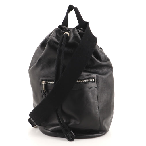 Saint Laurent City Sailor Backpack Leather Black 1786558 display picture 1