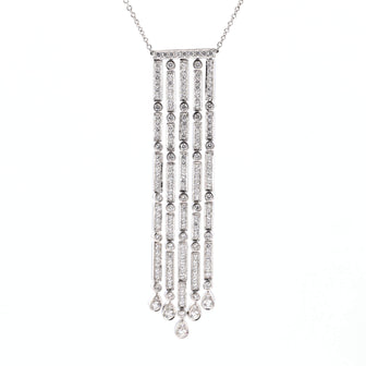 Tiffany & Co. Fringe Necklace Platinum and Diamonds