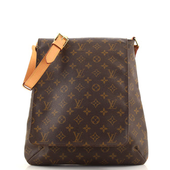 Louis Vuitton Musette Salsa Handbag Monogram Canvas GM