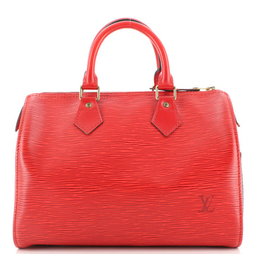Louis Vuitton Speedy Handbag Epi Leather 25