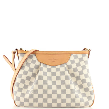 Louis Vuitton Siracusa Handbag Damier PM
