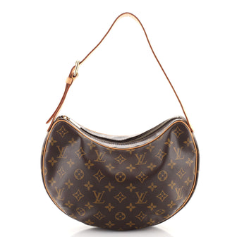 Louis Vuitton Croissant Handbag Monogram Canvas MM