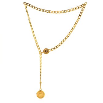 Chanel Vintage Medallion Chain Belt Metal
