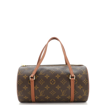 Louis Vuitton Papillon Handbag Monogram Canvas 26