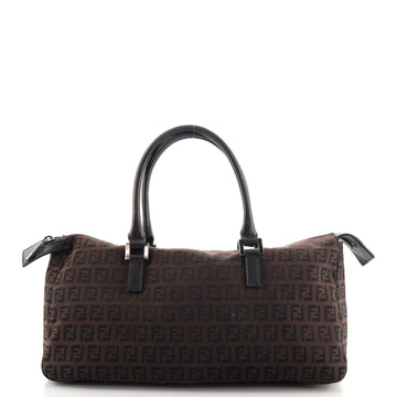 Fendi Vintage Zip Tote Zucchino Canvas Medium