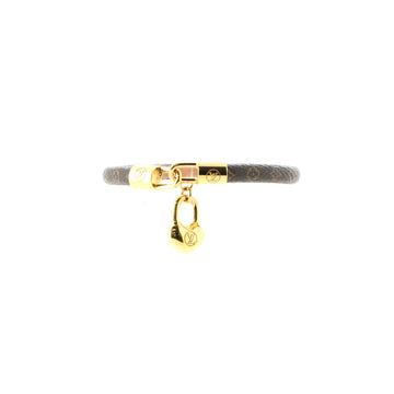 Louis Vuitton Crazy In Lock Bracelet Monogram Canvas with Metal