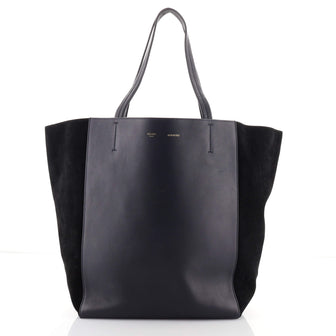 Celine Phantom Cabas Tote Leather and Suede Medium