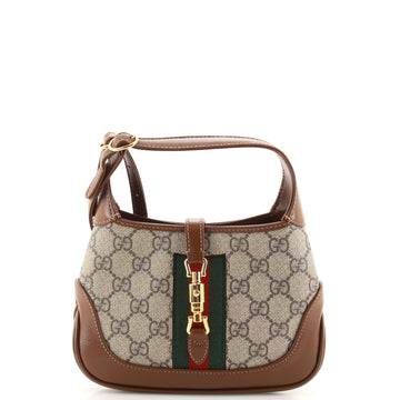 Gucci Jackie 1961 Hobo GG Coated Canvas Mini