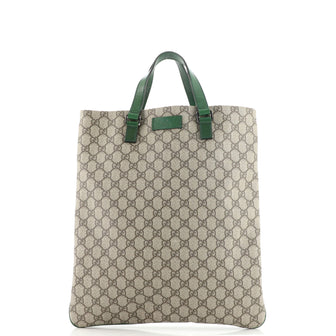 Gucci Joy Plus Flat Tote GG Coated Canvas Large