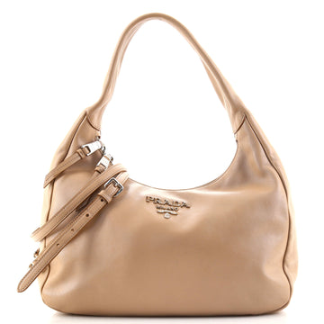 Prada Convertible Zipped Hobo Grace Lux Medium