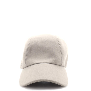 Hermes Logo Baseball Cap Cashmere