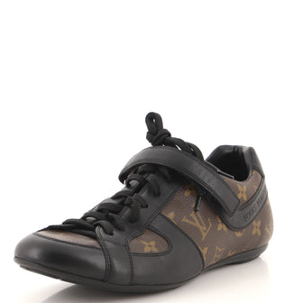 Louis Vuitton Women's Globe Trotter Sneakers Monogram Canvas and Leather