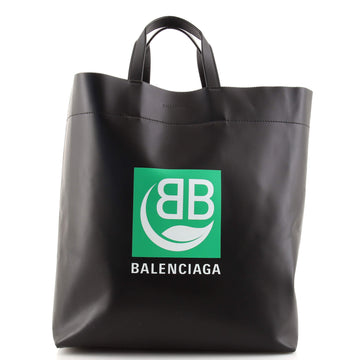 Balenciaga Market Tote Bag Printed Leather Medium