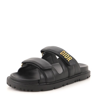 Christian Dior Women's DiorAct Slide Sandals Leather