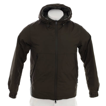 Hermes Men's Laurain Hybrid Hooded Jacket Quilted Nylon with Down