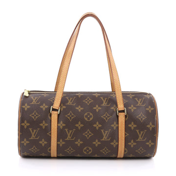 Louis Vuitton Papillon Handbag Monogram Canvas 30 Brown 1787401