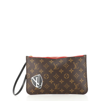 Louis Vuitton Neverfull Pochette Limited Edition World Tour Monogram Canvas Large