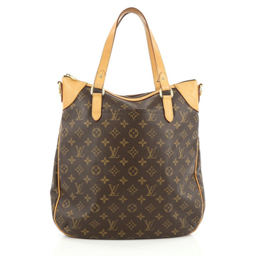 Louis Vuitton Odeon Handbag Monogram Canvas GM Brown