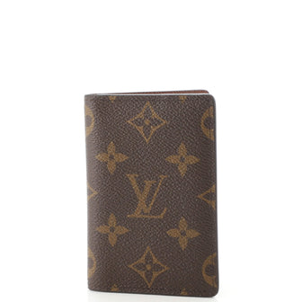 Louis Vuitton Pocket Organizer Monogram Canvas